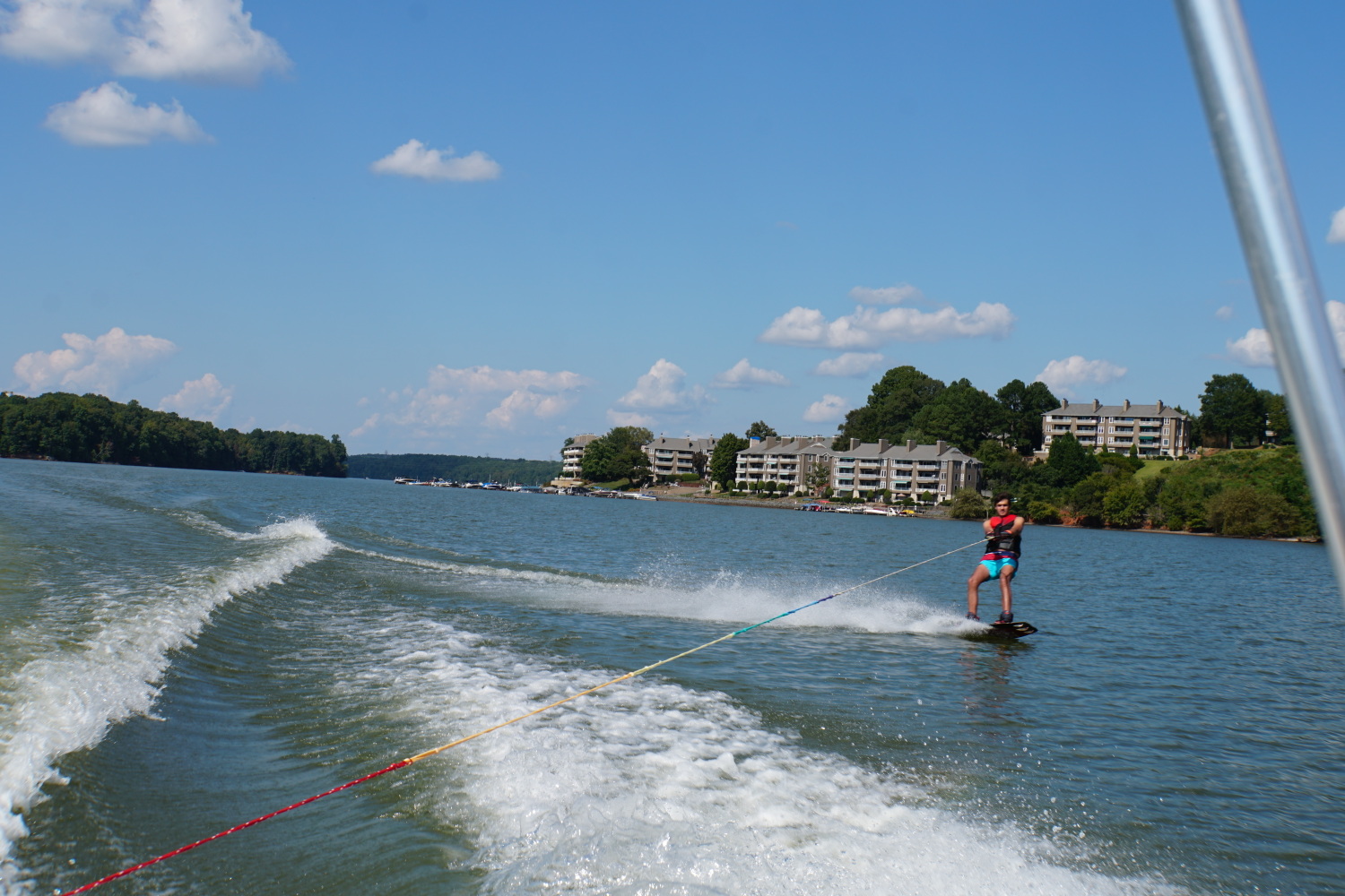 fun on the wakeboard